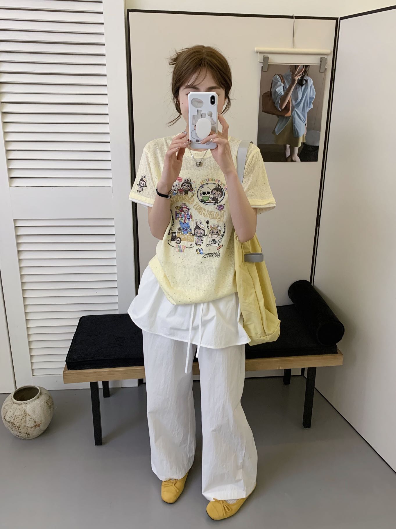 夏季新款彩点重工刺绣拉布布韩版圆领休闲百搭T恤-T688