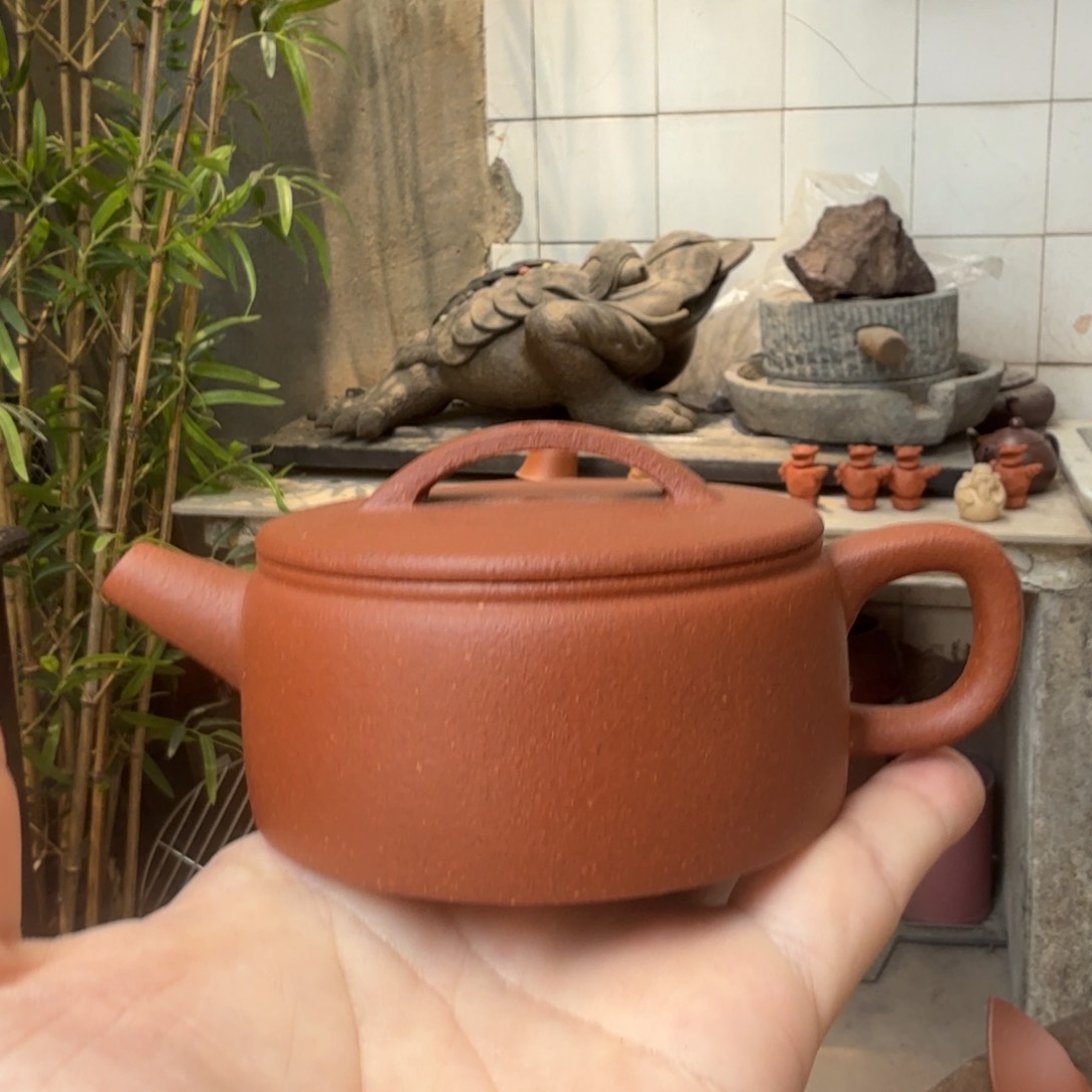 茶壶红泥小郭紫砂