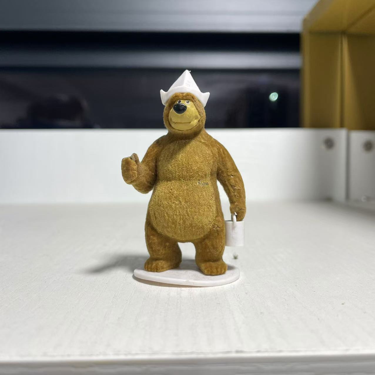 小熊毛绒摆件卡通可爱模型摆件