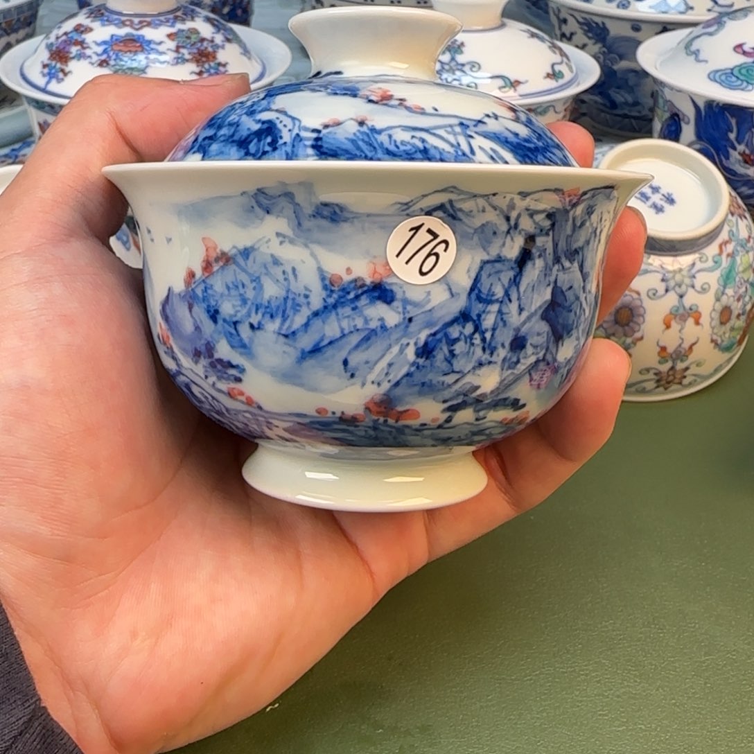 彦祖纯手工手工手绘茶具176