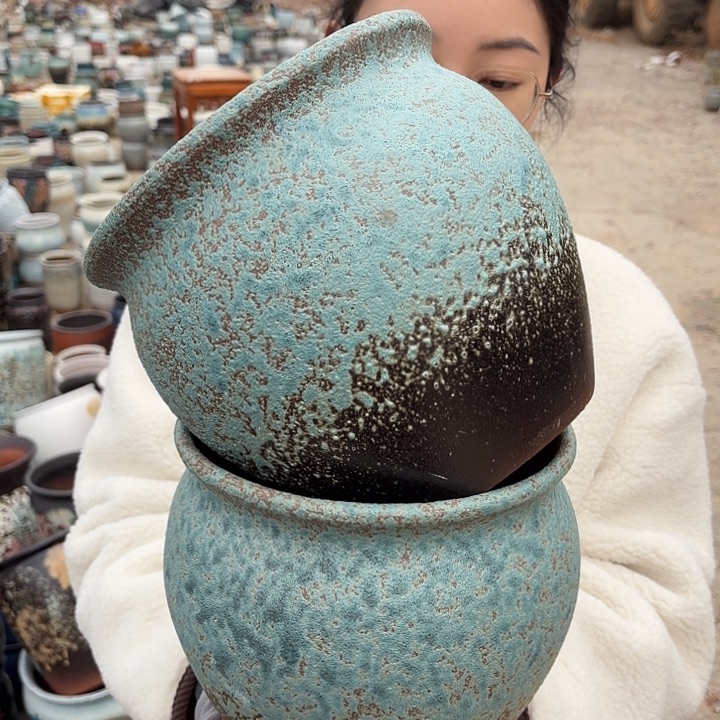 口19高19两个一组花盆