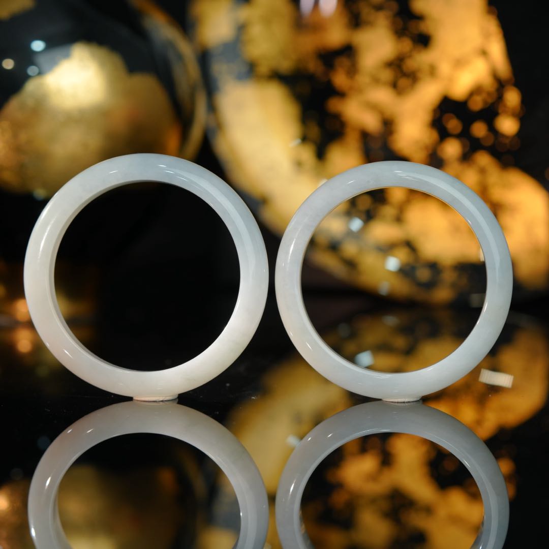 【初见珠宝】翡翠手镯13-1CH238X115【多样性发一件】圈口55-63