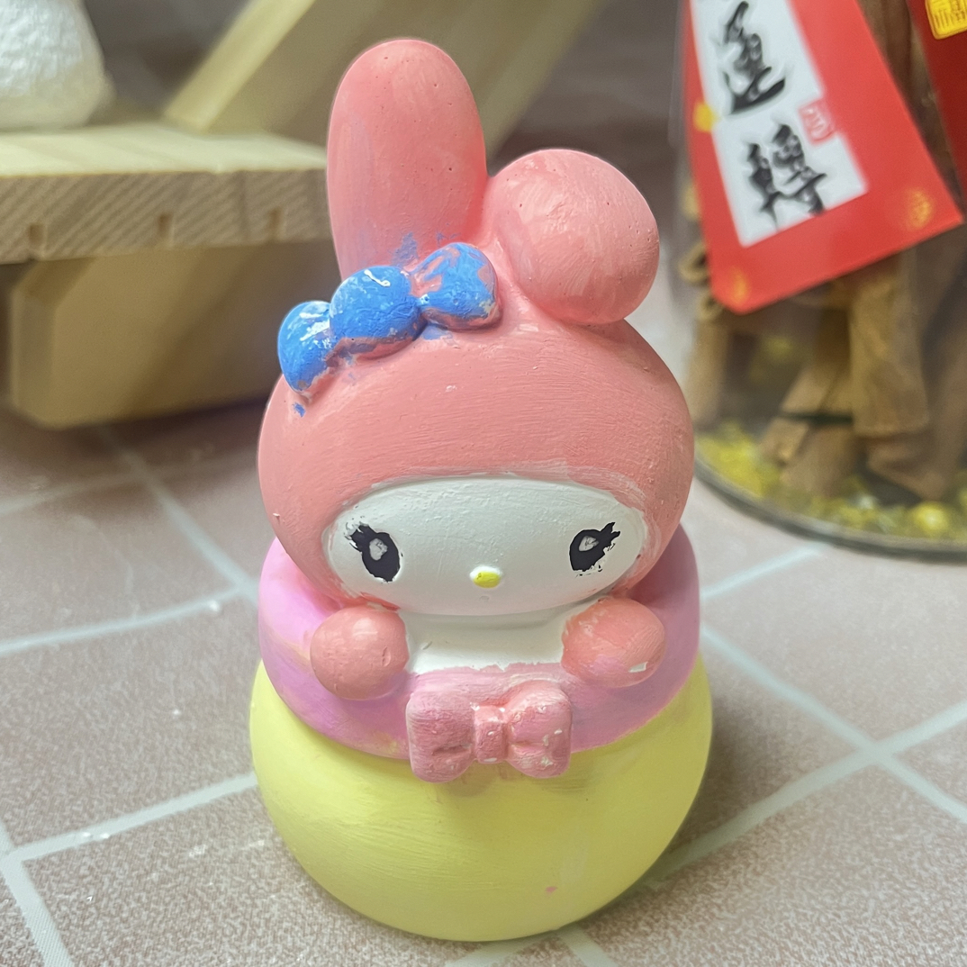 “香薰石膏多造型娃娃 创意DIY彩绘香薰扩香石手作礼品热卖款”