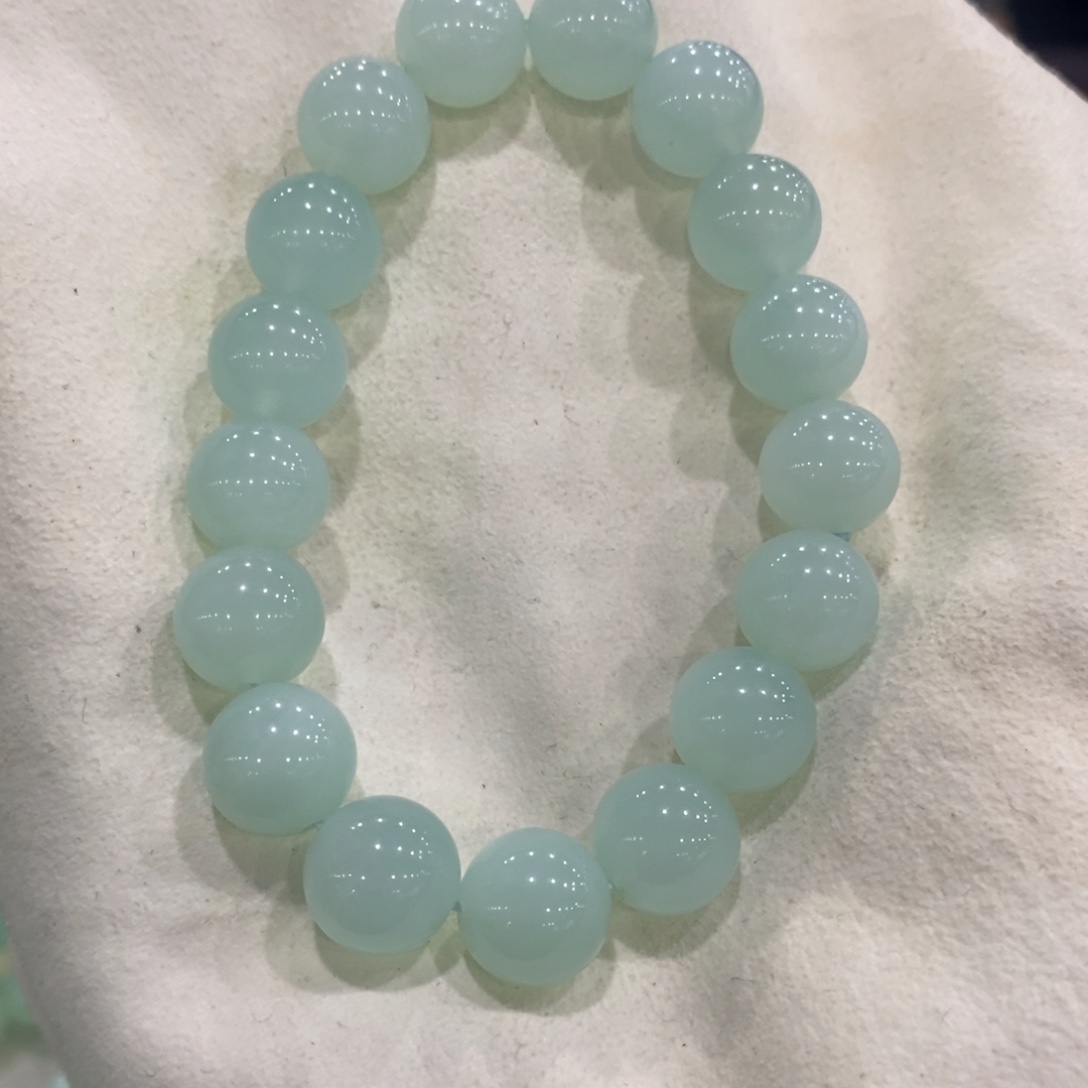 蛇纹石玉未镶嵌手串