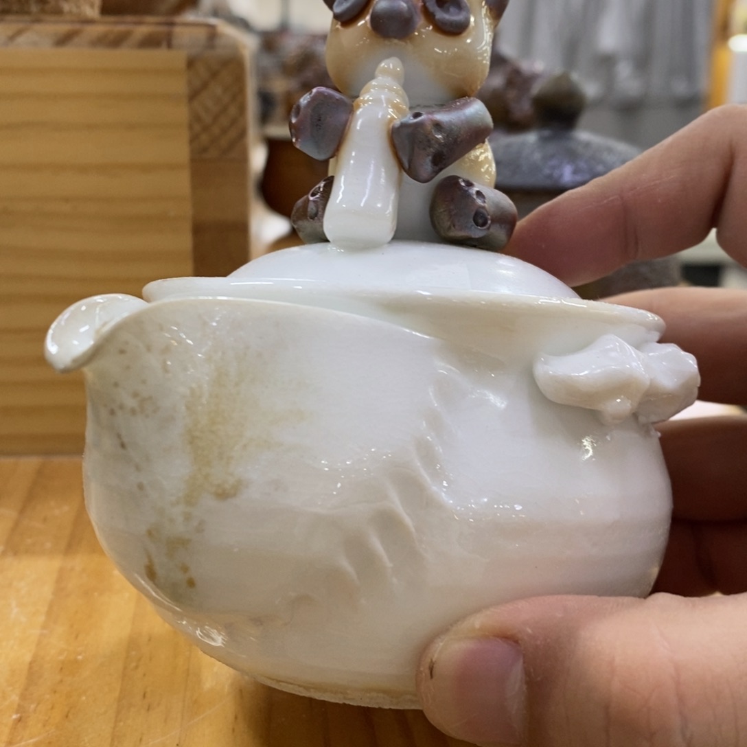 陶园柴烧 精品高货G38瑕