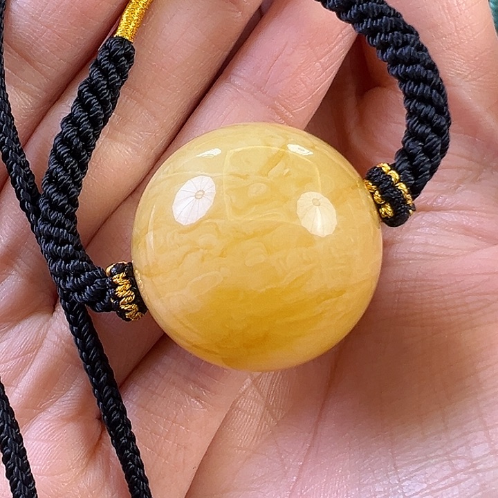蜜蜡颈饰未镶嵌蜜蜡