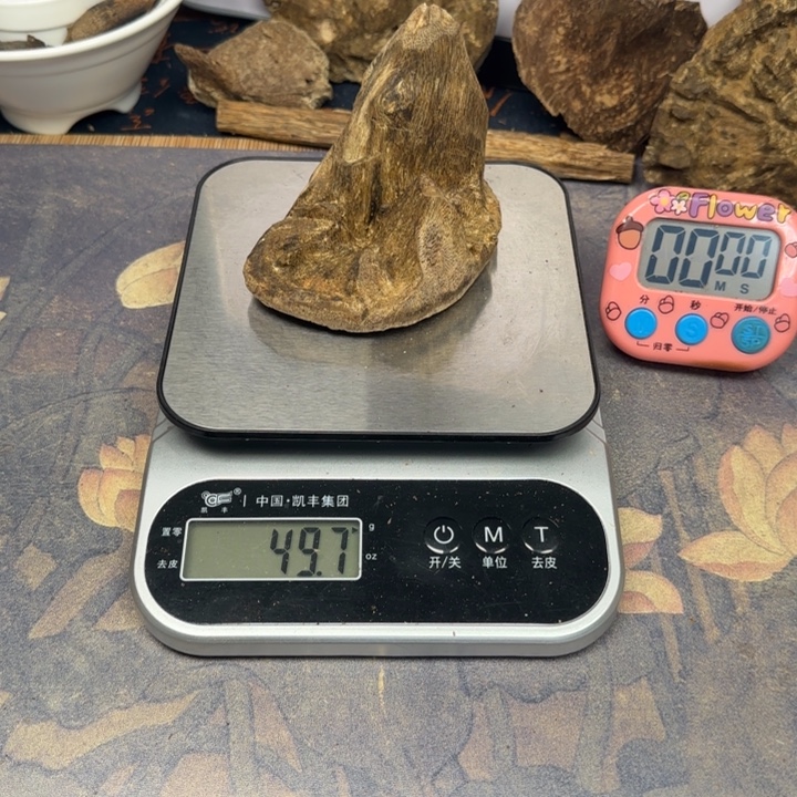 用***3沉香碎屑沉香绿棋楠49