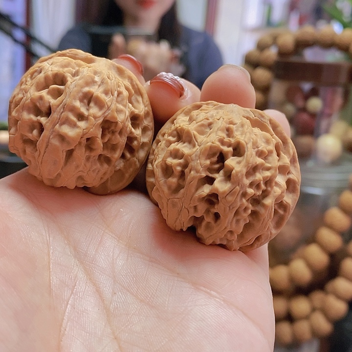 【闪购商品】文玩核桃把件39苹果