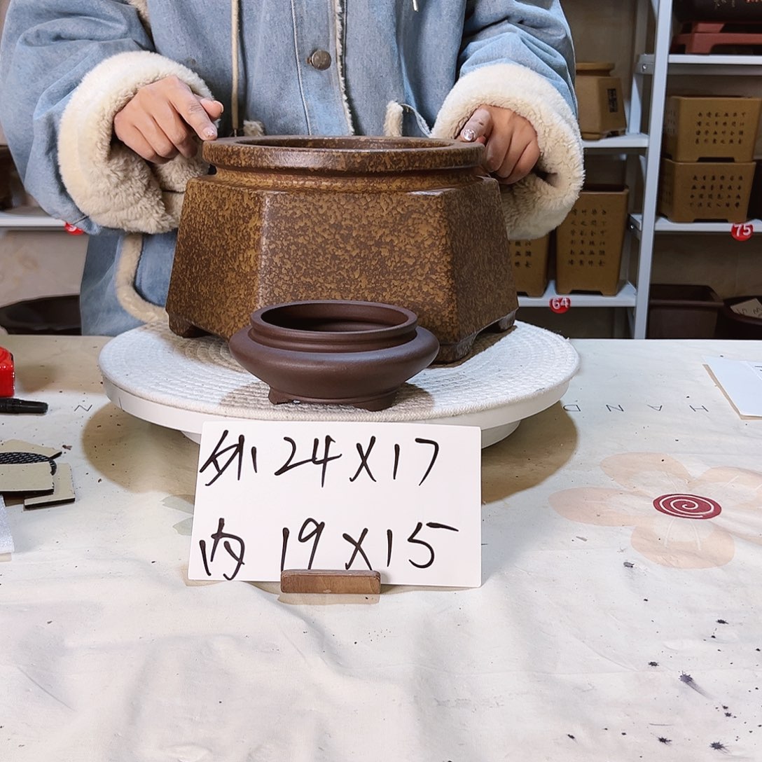 紫砂花盆紫砂花盆