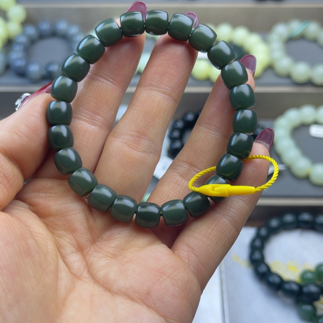 和田玉手链未镶嵌