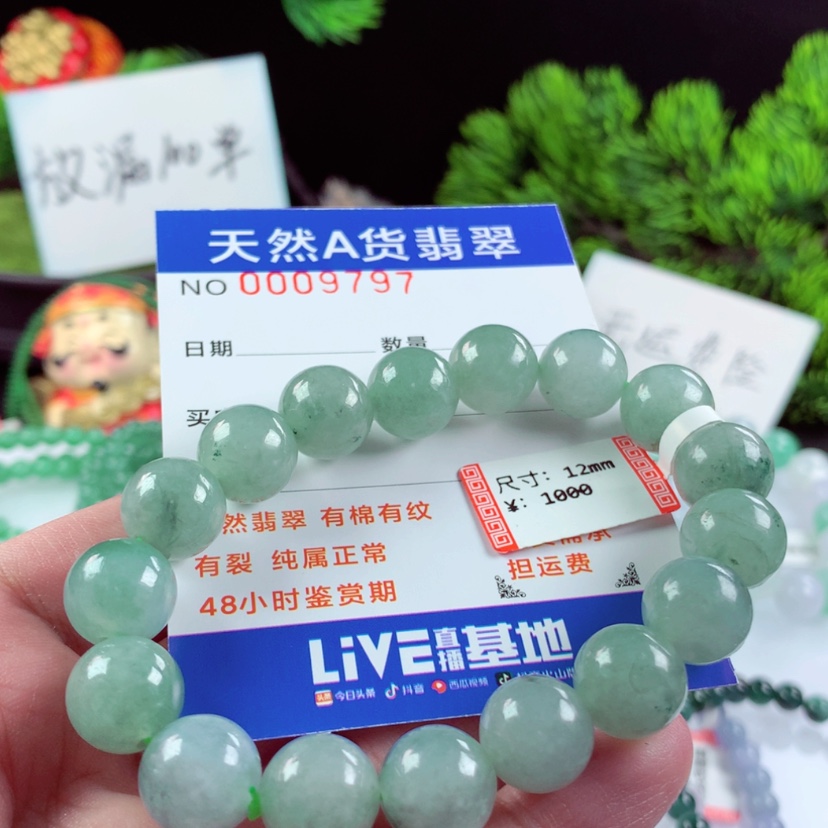 【闪购商品】翡翠毛衣链未镶嵌