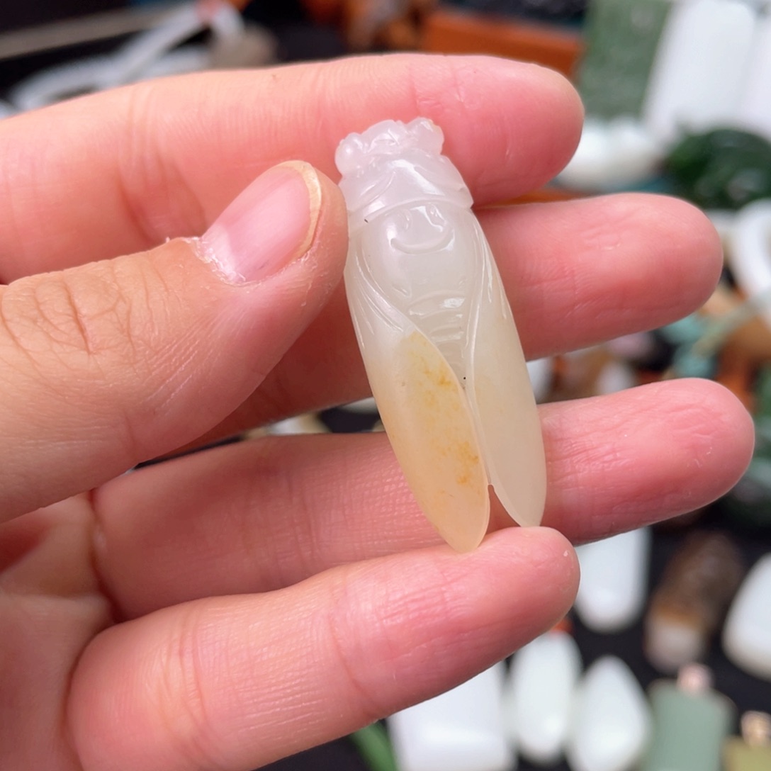 和田玉挂件未镶嵌