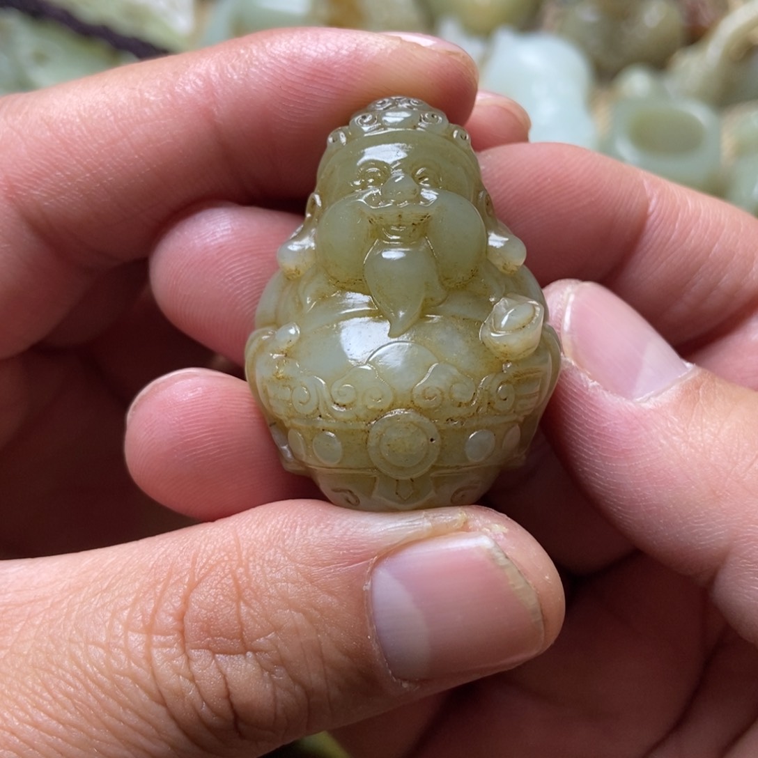 和田玉挂件未镶嵌