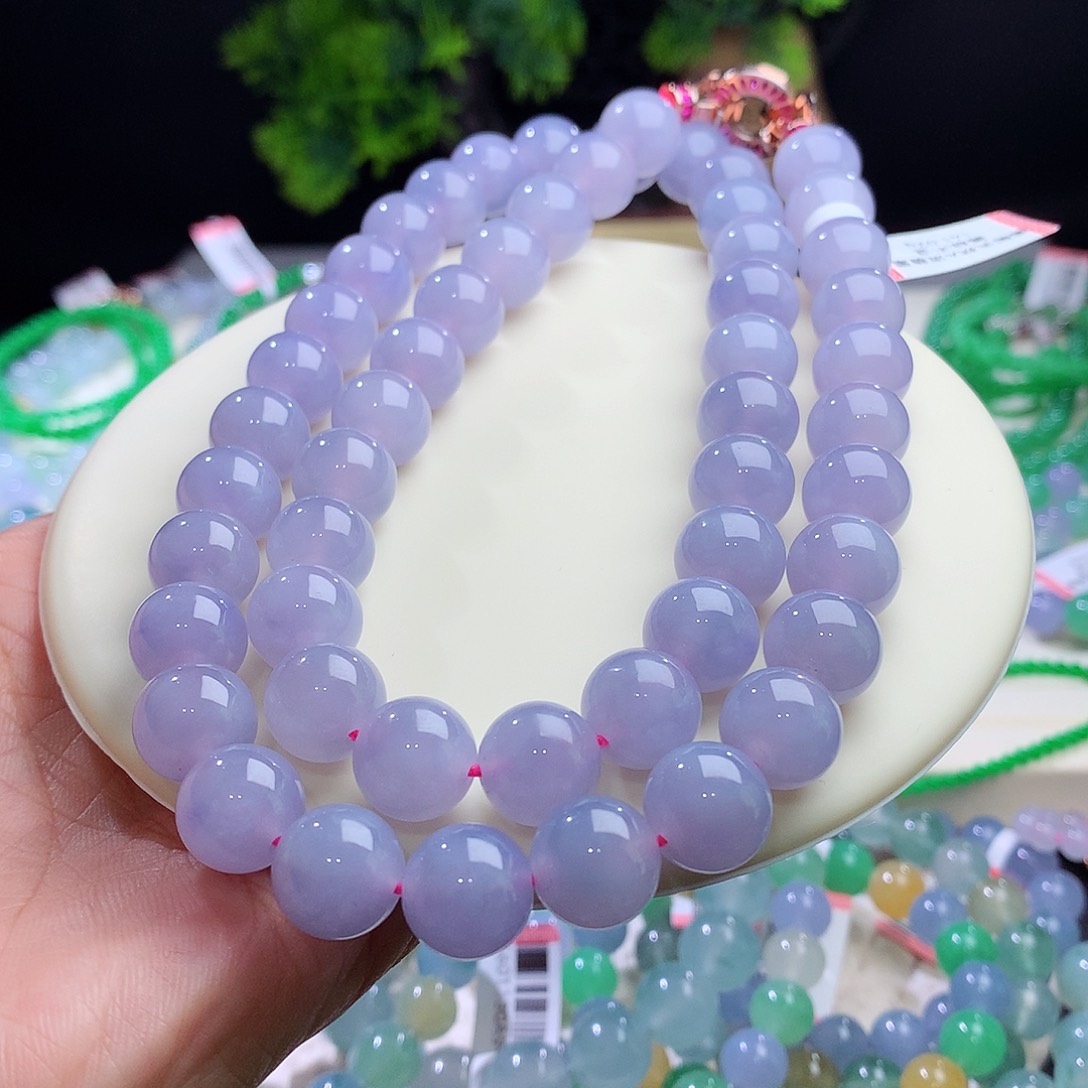 项链未镶嵌翡翠卡11+mm