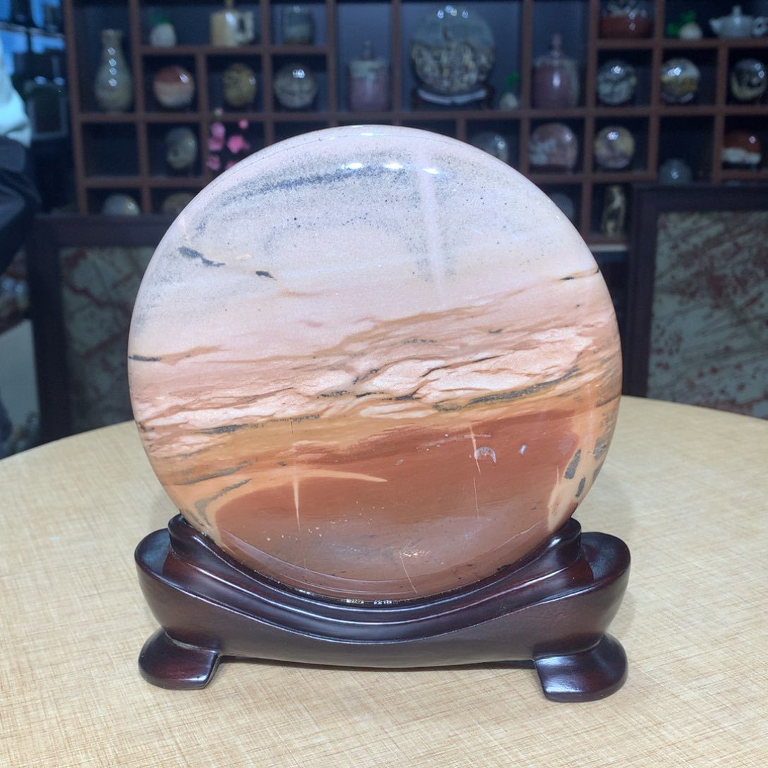 紫砂，广西国画石摆件，收藏观赏