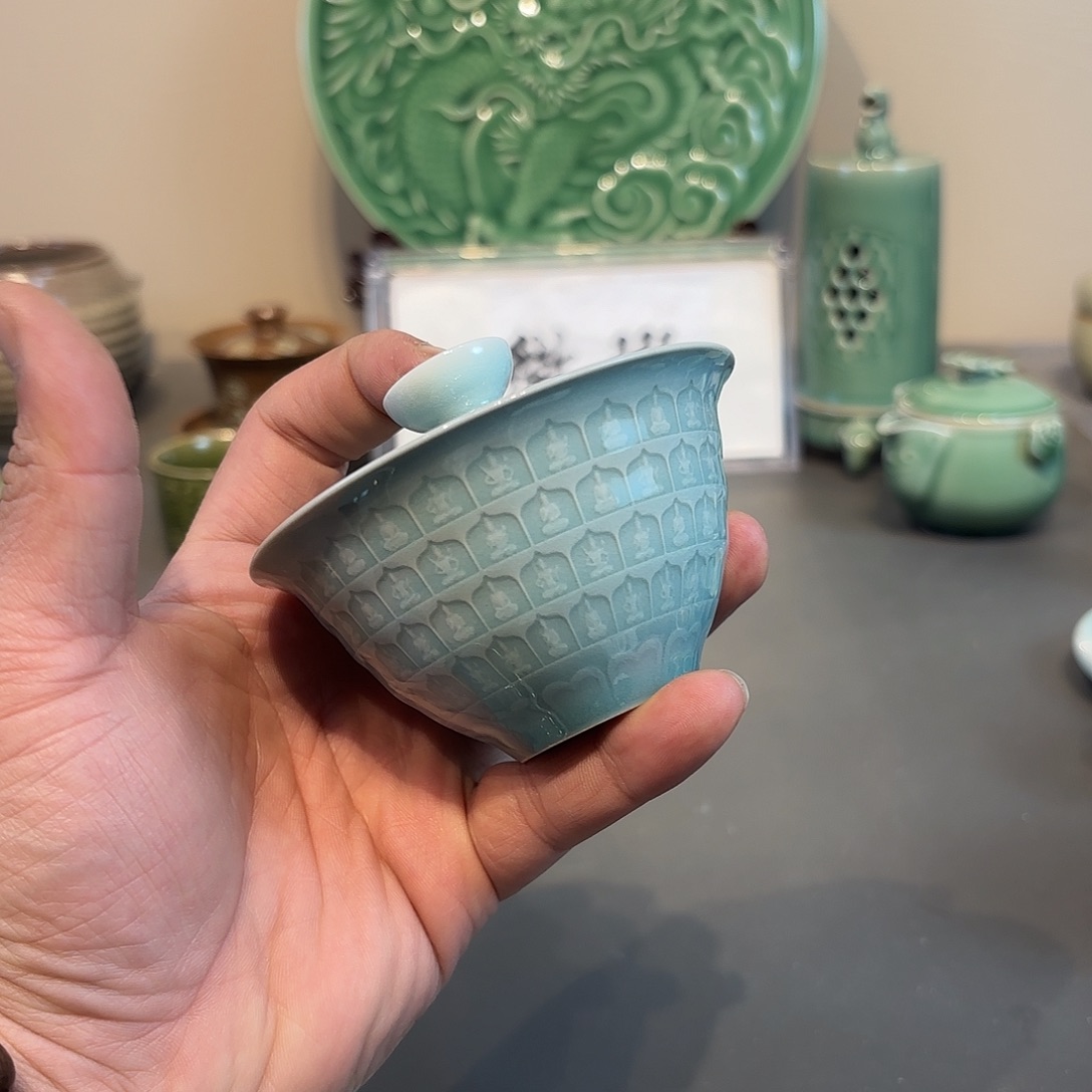 瓷片龙泉青瓷福利青瓷