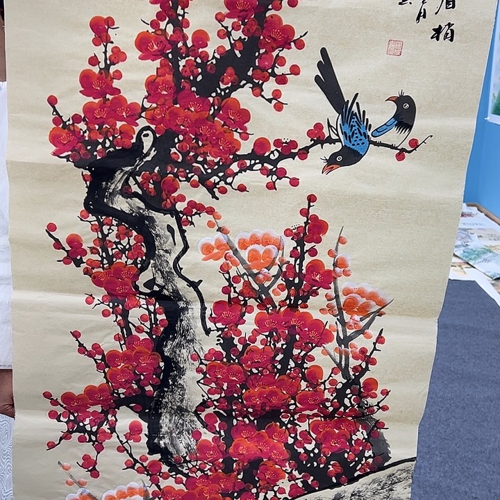 国画手绘国画作品