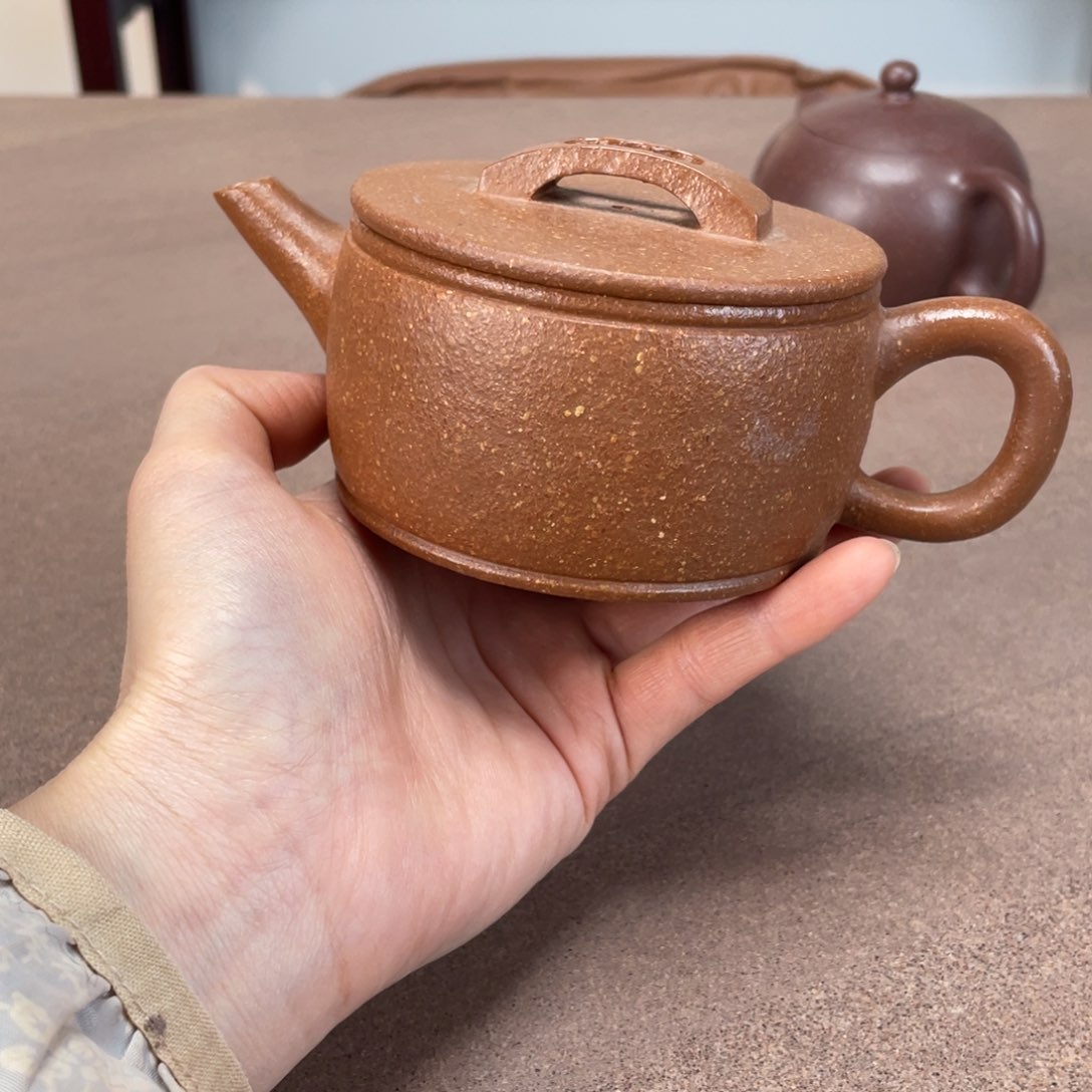 段泥茶壶汉瓦160毫升