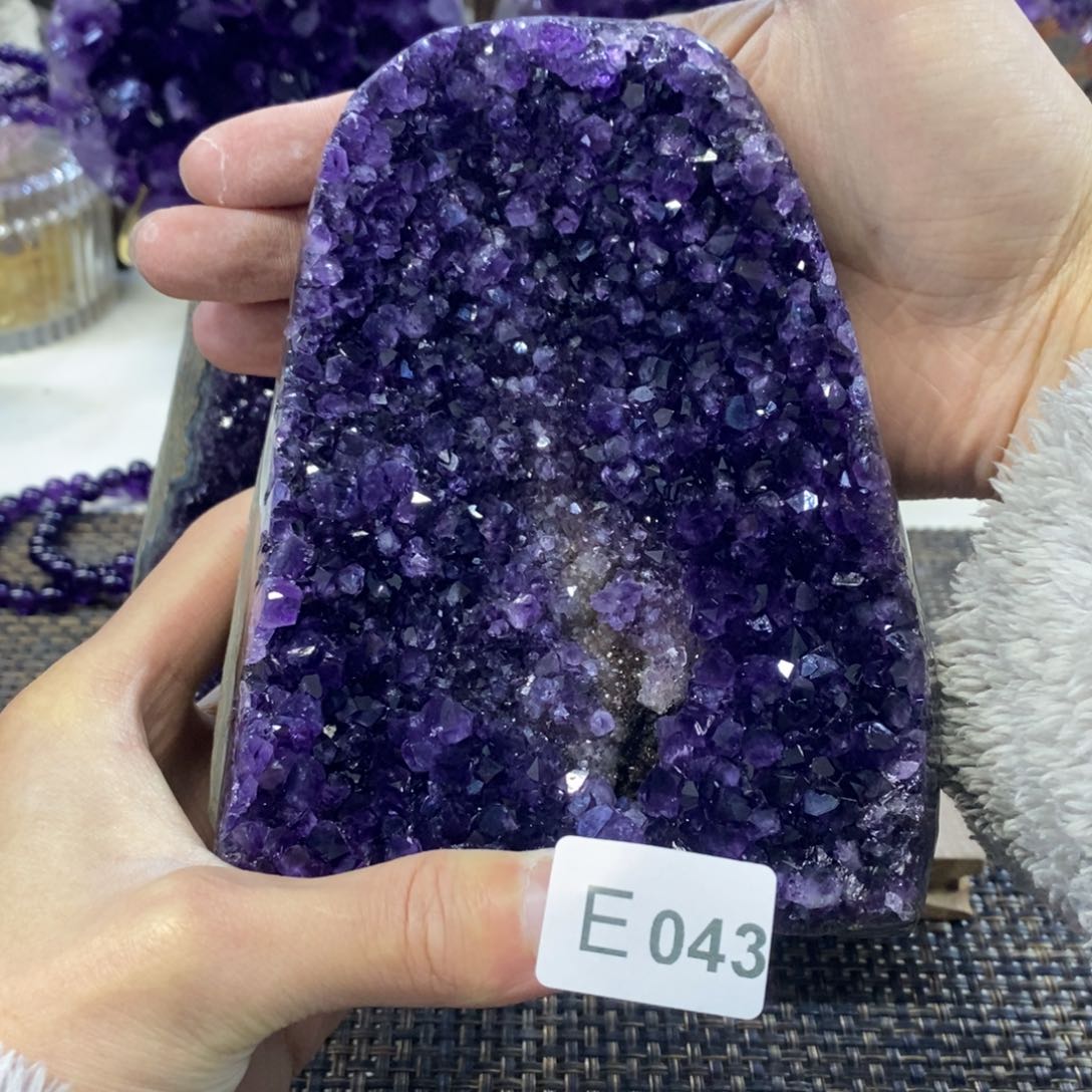 水晶摆件摆件未镶嵌自**贝