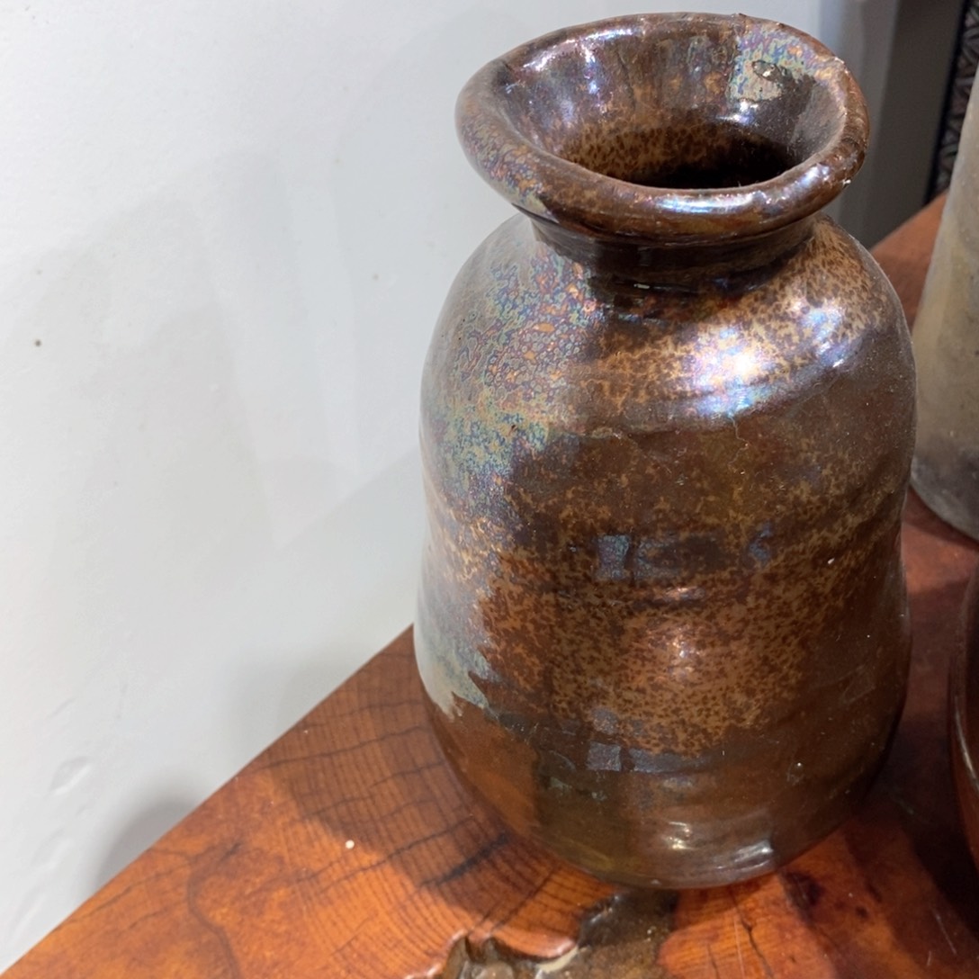 柴烧侘寂粗陶茶具