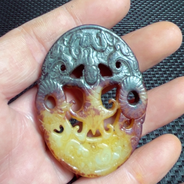 滴血莲花菩提吊坠