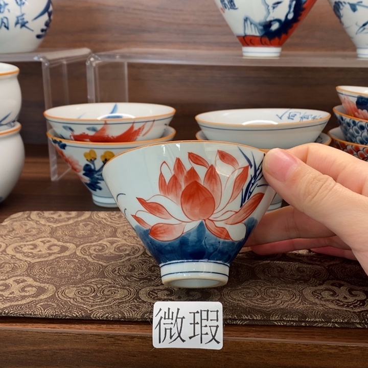 釉下老陶泥手工绘制