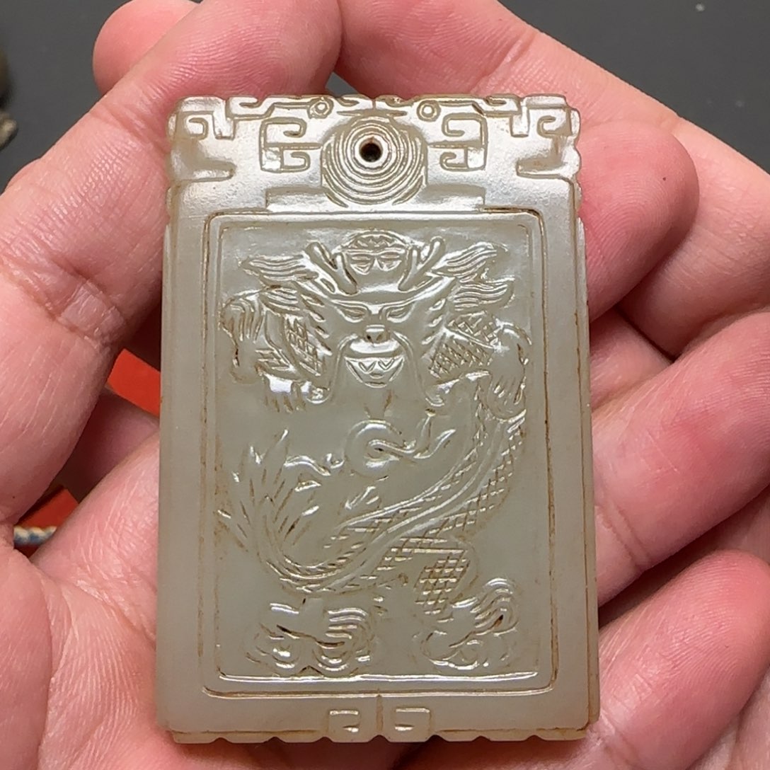 和田玉把件未镶嵌上