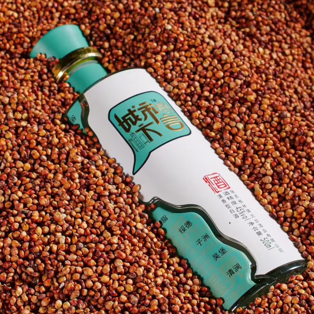 镇北台【陕北人必喝的酒】镇北台城市方言酒清香型45度500ml【一人独