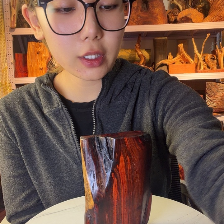 紫檀木类端景台乘**浪