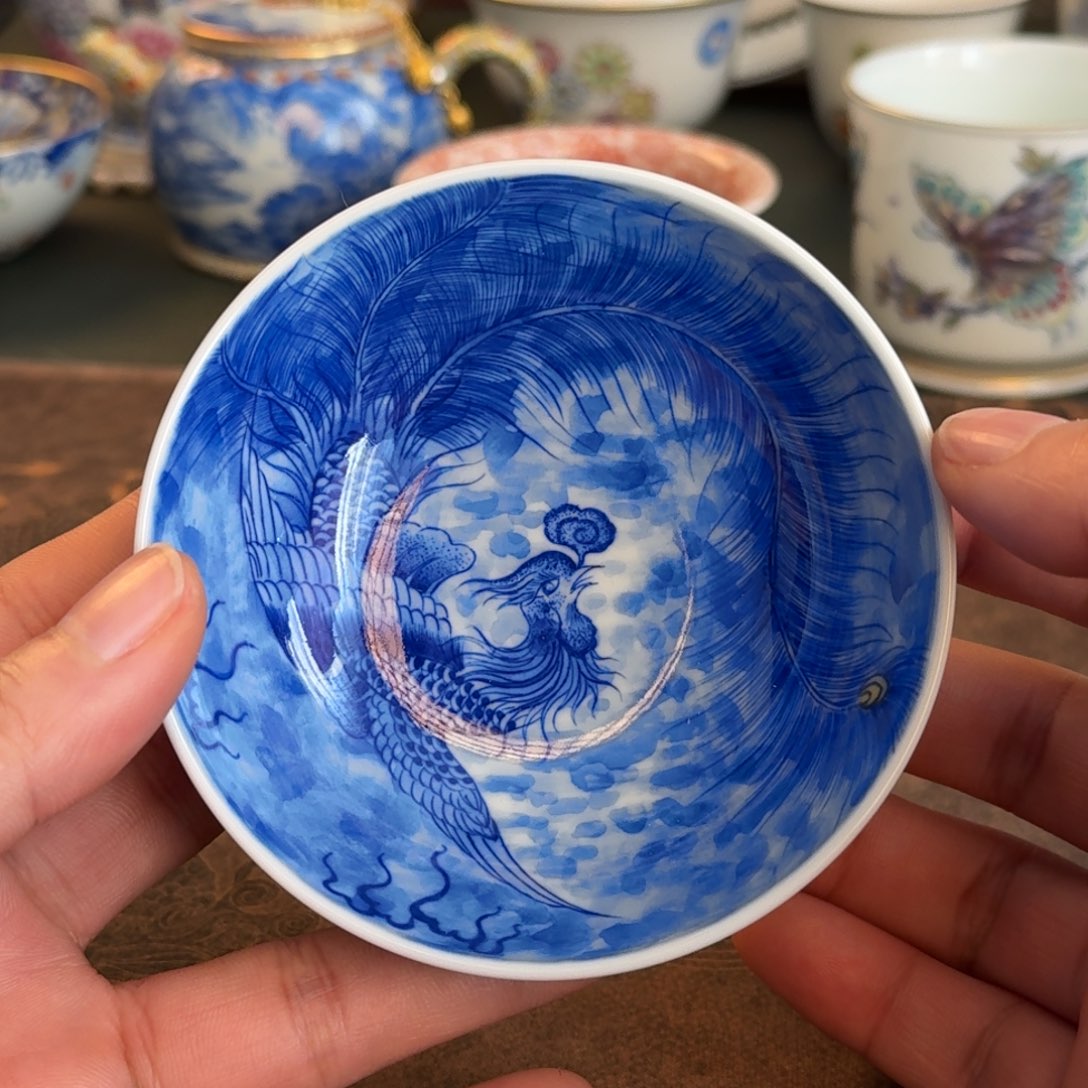 纯手工手绘陶瓷茶具