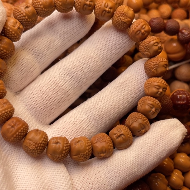 手串猴头核桃花*酒佛