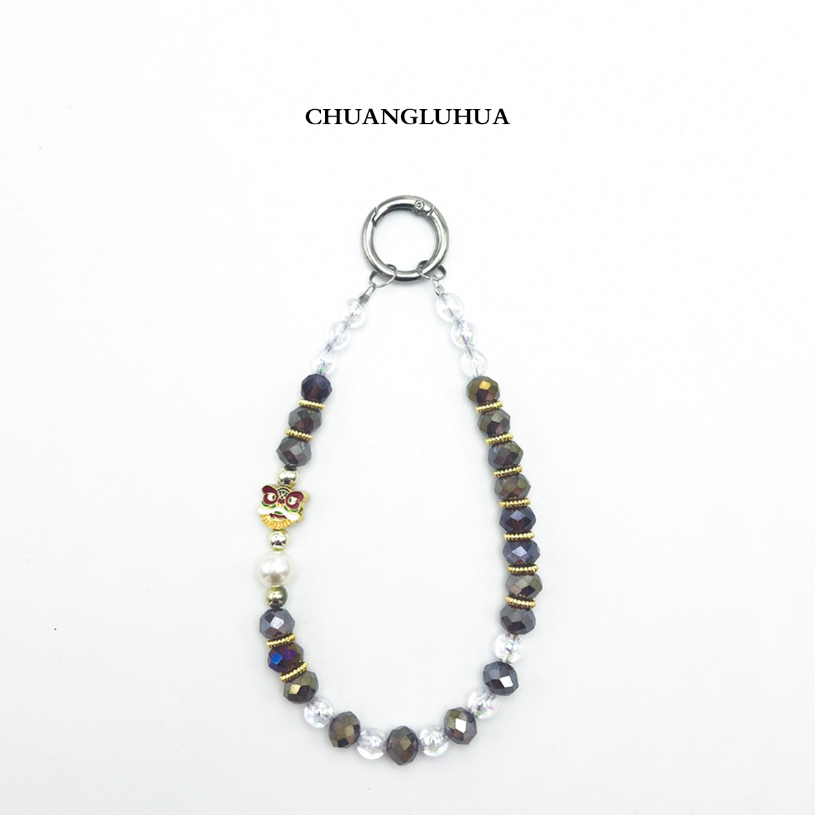 纯手工千款DIY珠绳手机挂链饰品手机链包包挂链时尚彩色车挂通用