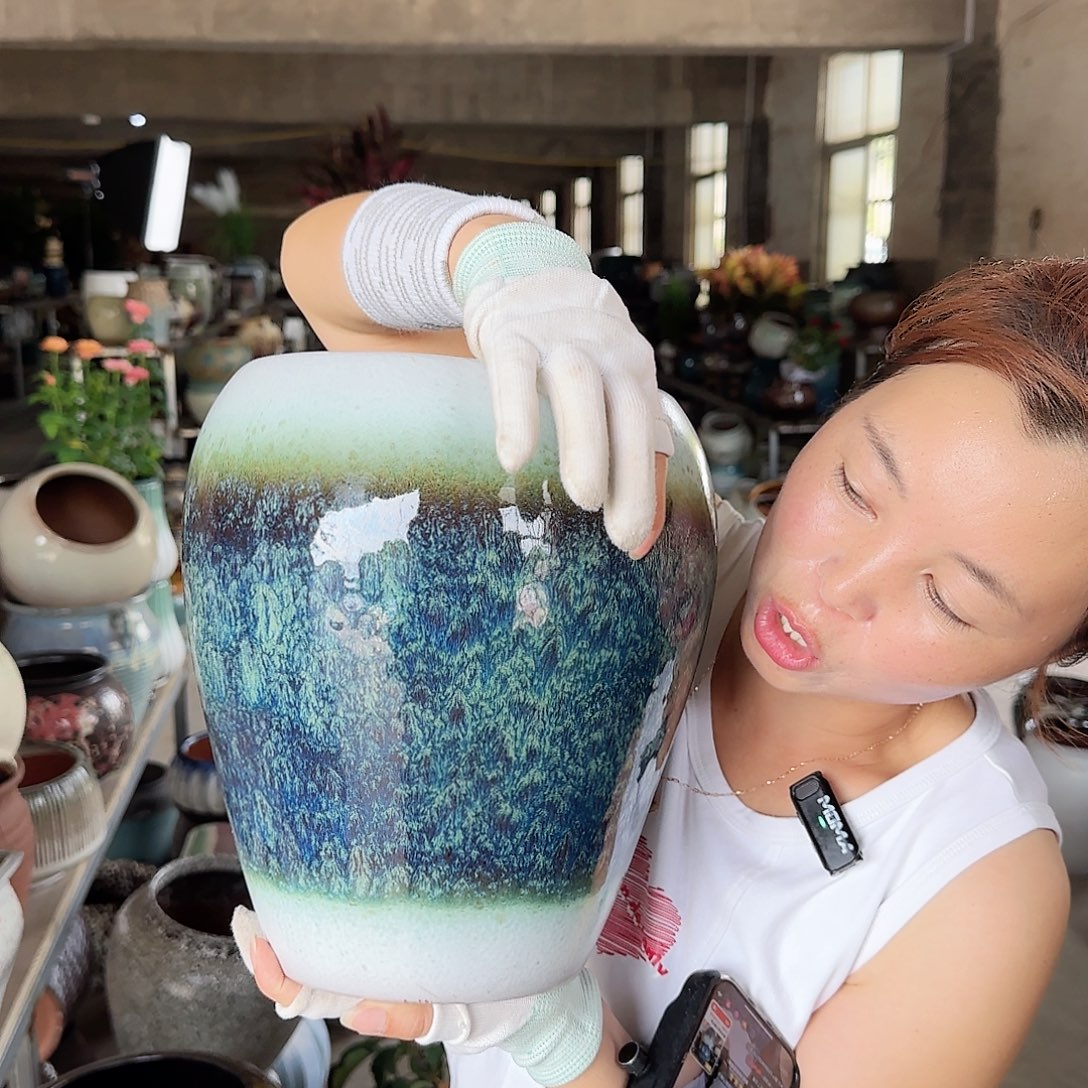 紫砂花盆王嫂花盆0811-757