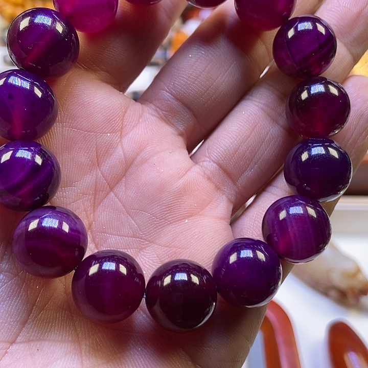 玛瑙/玉髓合金手链123345666