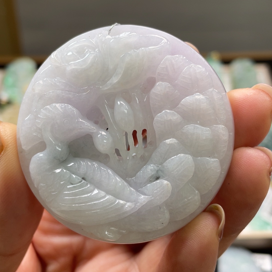 翡翠吊坠(不含链)未镶嵌