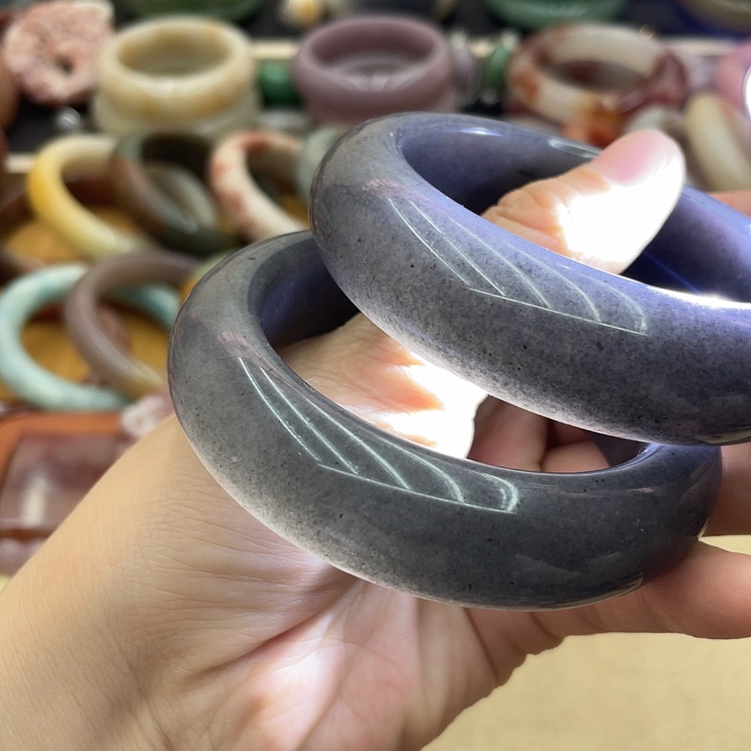 石英质玉圈口56未镶嵌