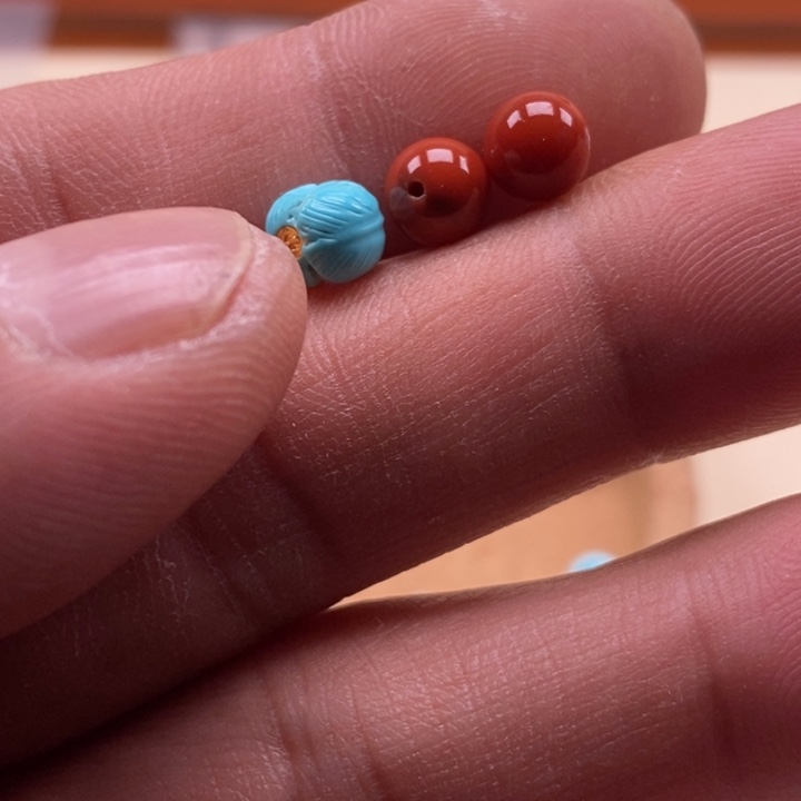 南红玛瑙珠宝半成品未镶嵌三*天