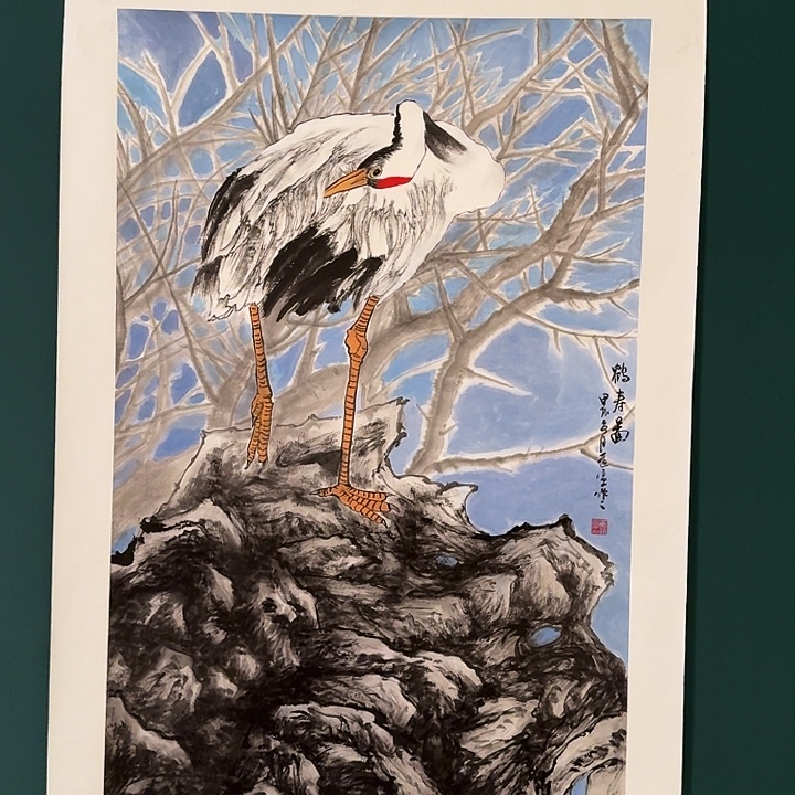 国画董老师作品画作