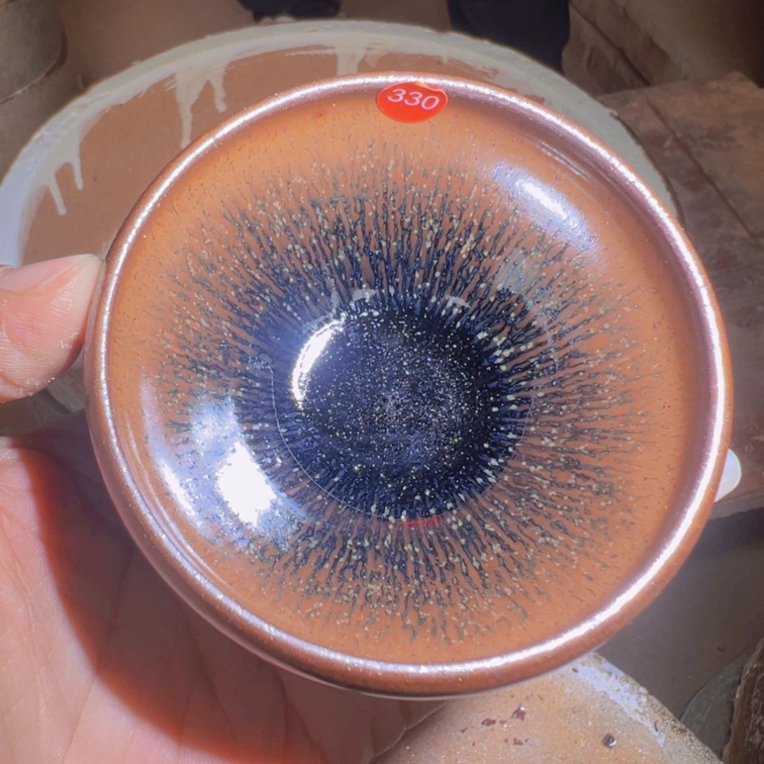 茶盏330 建窑建盏行云龙窑