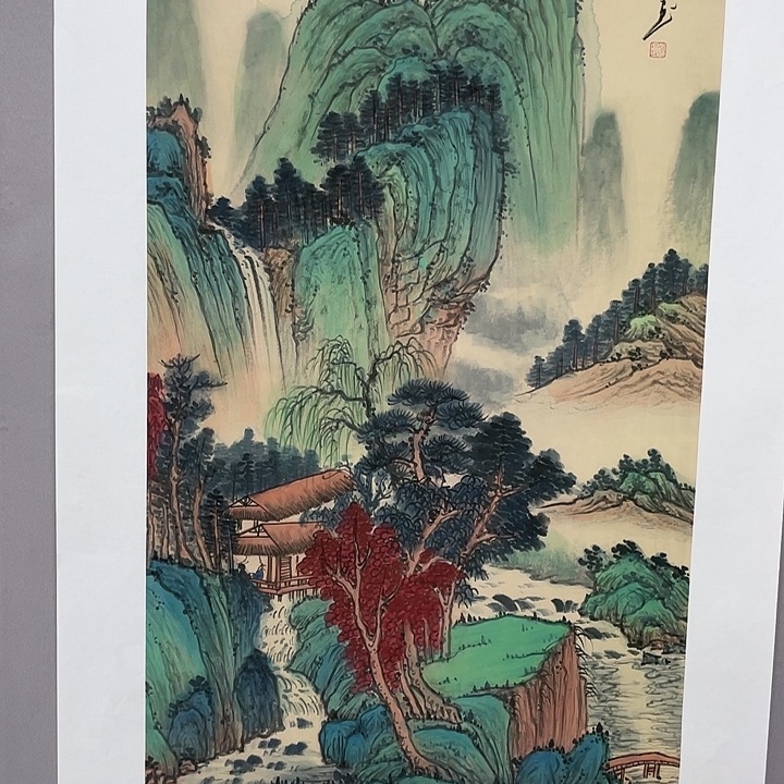 国画纯手绘国画山水画闪购链接