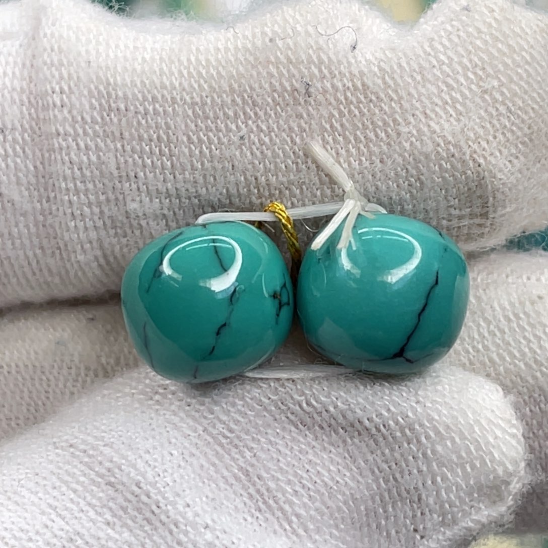 绿松石未镶嵌挂件