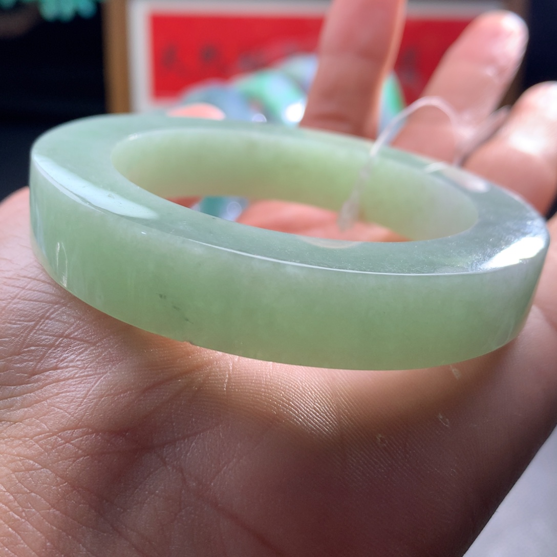 定制翡翠未镶嵌翡翠53-57圈口