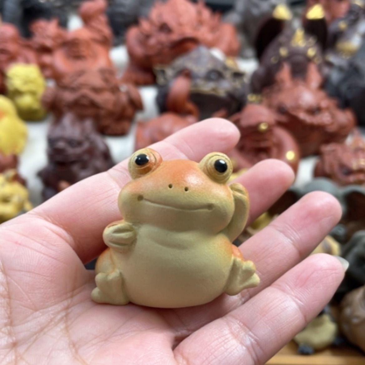 【闪购商品】紫砂茶宠紫砂青蛙