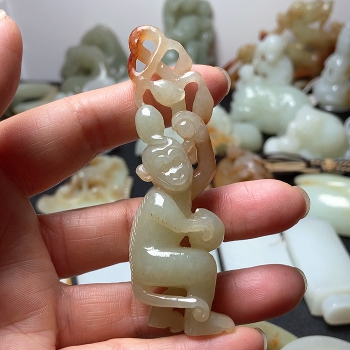 和田玉挂件未镶嵌