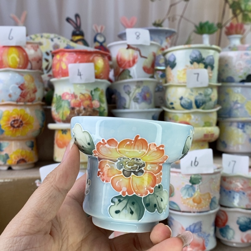 【闪购商品】陶瓷17号向日葵