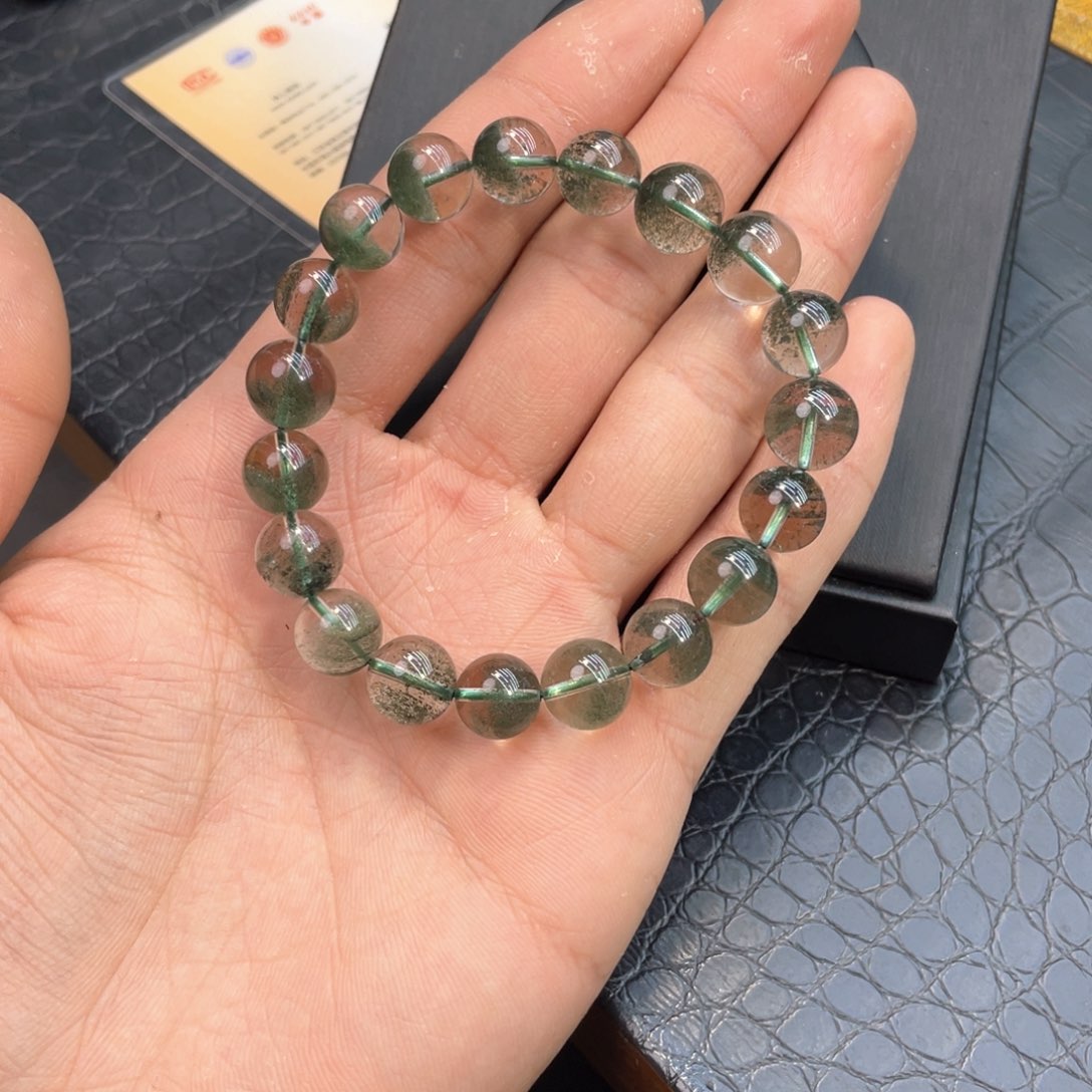 水晶手链未镶嵌绿幽灵