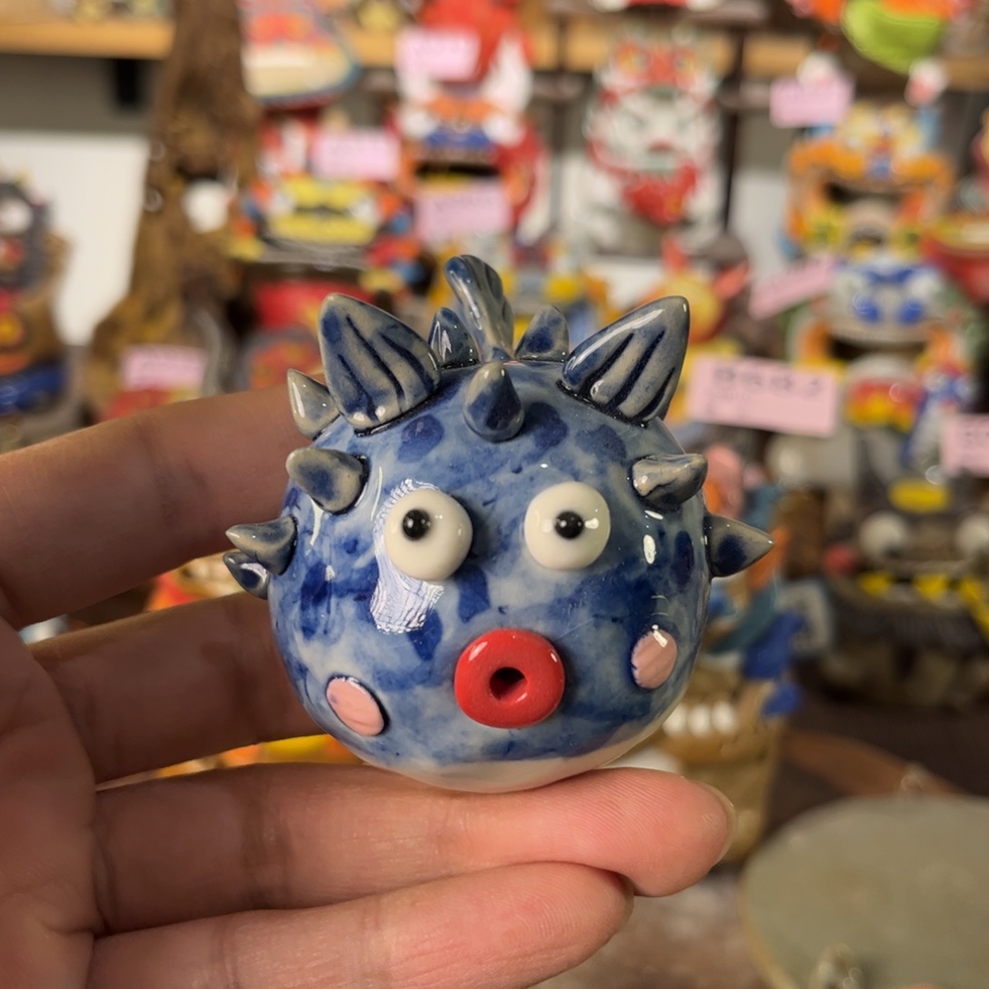 泥塑纯手工茶宠摆件