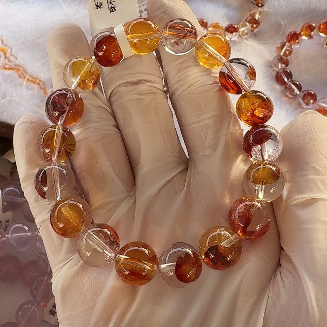 未镶嵌手链水晶小*