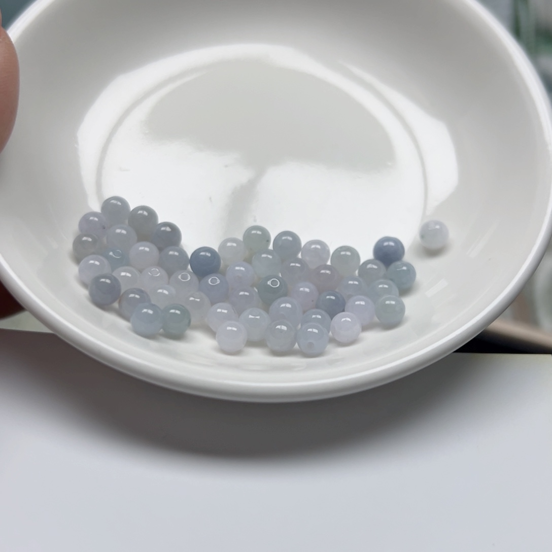 翡翠散珠西*多样性发货卡5，15颗