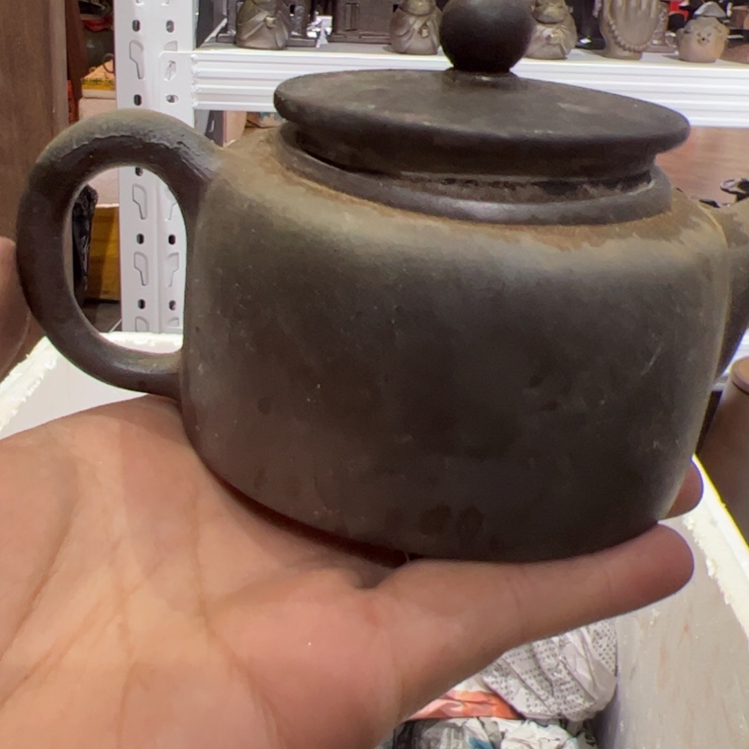 贵台龙窑柴烧茶壶163